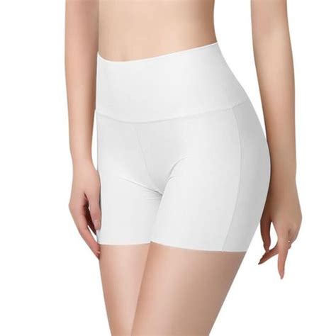 Sous vêtement Short de sécurité taille haute sans couture pour femme