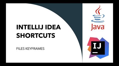 Intellij IDEA Shortcuts Part 2 Working With Files Tips Tricks