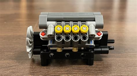 Lego Technic V8 Engine Sound Bricks Master Builders Youtube