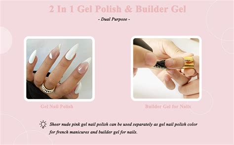 Vnicesli Couleurs Vernis Semi Permanent Rose Nude Ml Vernis Gel Uv Semi Permanent Nudee