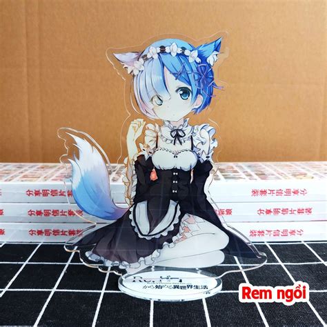 Standee T Ng Mica Anime Re Zero Si U Hot Holcim K Nh X Y D Ng