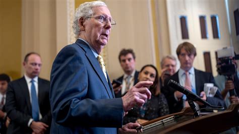 McConnell breaks with Trump on vilification of Biden