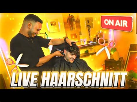 MEIN FRISEUR SCHNEIDET MIR LIVE HAARE mit Erklärung wie MEINE