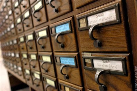 Vintage Card Catalogs At The Library And How We Used Them Click