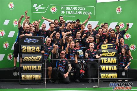 Ai Ogura Crowned Moto2 World Champion In Thailand MCNews