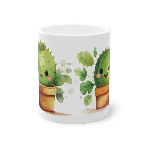 Cactus Mug Etsy