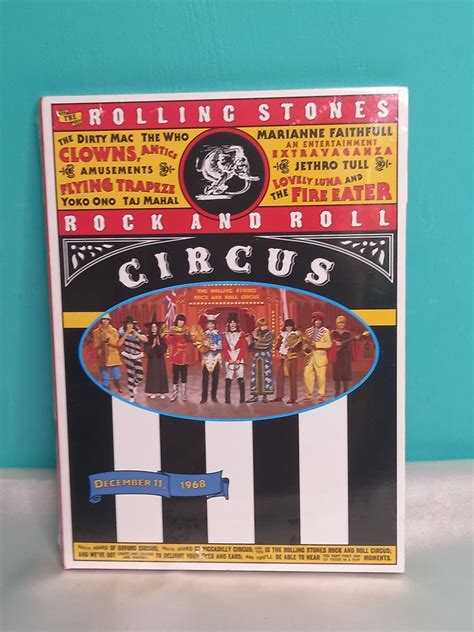 The Rolling Stones Rock and Roll Circus (DVD) 1968, Hobbies & Toys, Music & Media, CDs & DVDs on ...