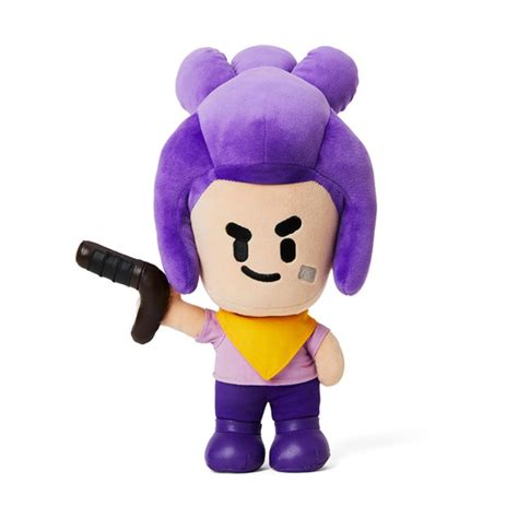 Line Friends X Brawl Stars Standing Plush Doll 25cm Supercell Official