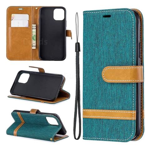 Jeans Cowboy Denim Leather Wallet Case For IPhone 11 Pro 5 8 Inch