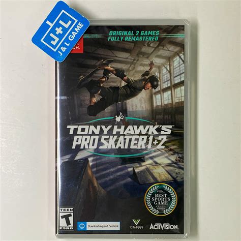 Tony Hawk Pro Skater 1+2 - Nintendo Switch – J&L Video Games New York City