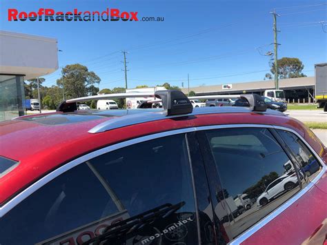 Audi Q5 Roof Rack Yakima Flushbar Roof Rack And Box