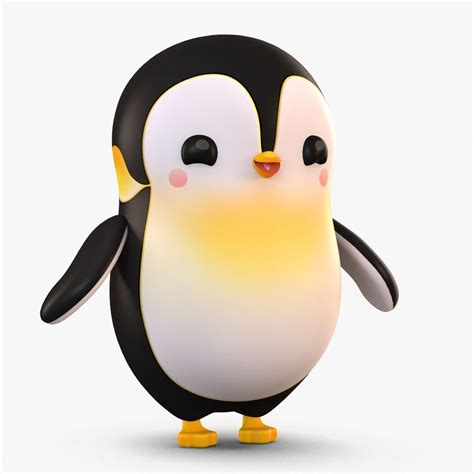 Emperor Penguin Free 3D Model - .blend .fbx .obj - Free3D