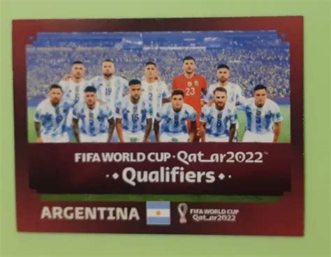 Figurita Mundial Qatar 2022 Equipo Original Europea Arg 1 En Venta En