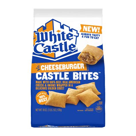 White Castle Cheeseburger Castle Bites Shop Entrees Sides At H E B