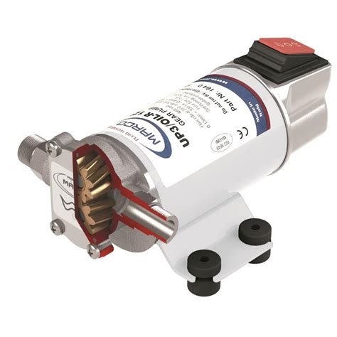 Marco Up3 Oil R Low Speed Reversible Pump 12v And 24v