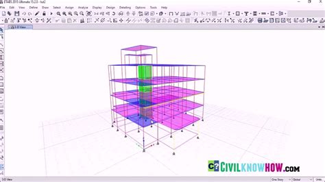 Etabs 2015 Tutorial 3 Assigning Seismic Loads And Load Combinations Youtube