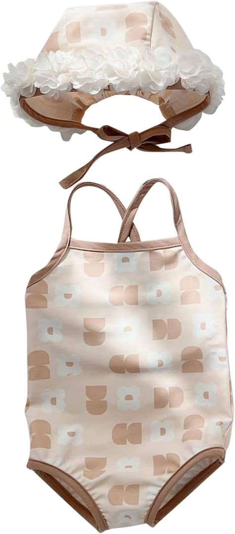 Amazon Ruffle Bikini Baby Print Set Girls Summer Cute Flower