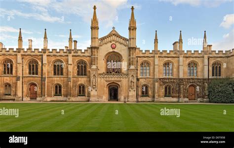 Cambridge Corpus Christi College Stock Photo - Alamy