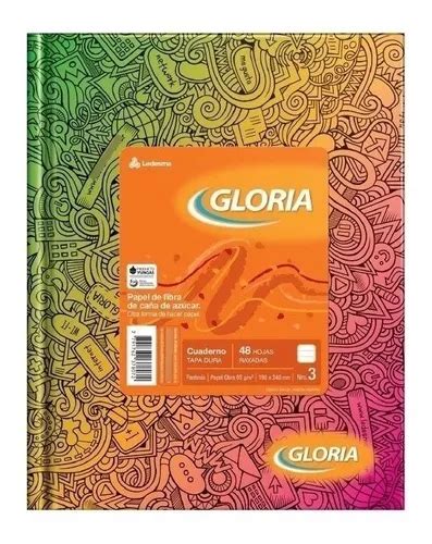 Cuaderno Gloria 3 Tapa Carton Dura X 48 Hojas Fantasia MercadoLibre