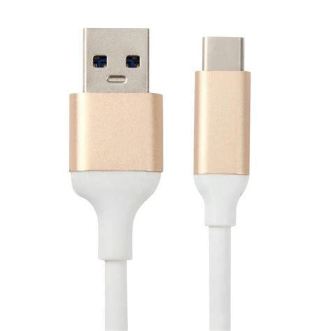 HiTech Land Câble de données chargeur à fil rond USB 3 1 Type c vers