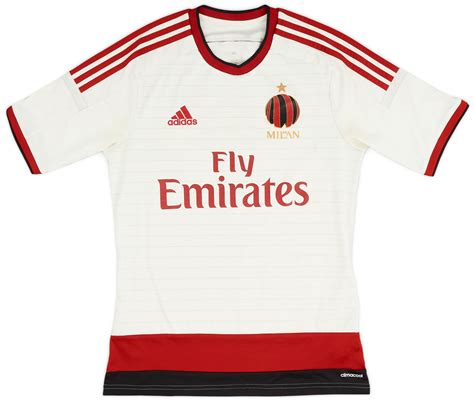 Ac Milan Away Football Shirt Sponsored By Emirates