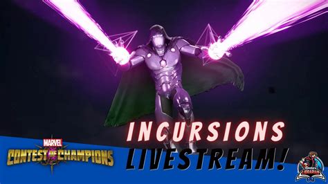 Incursions For The First Time Since The Rework Marvel Contest Of Champions Youtube