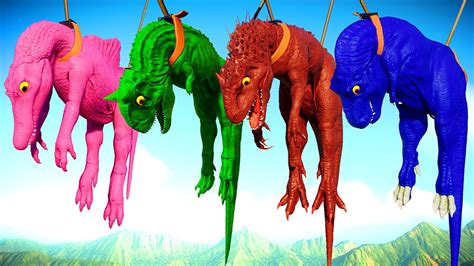 Jurassic World Evolution 2 T Rex Colors Vs Indominus Rex Vs