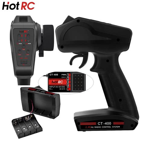 Hotrc CT 4A CT 6A DS 4A DS 600 2 4GHZ FHSS Radio Control System