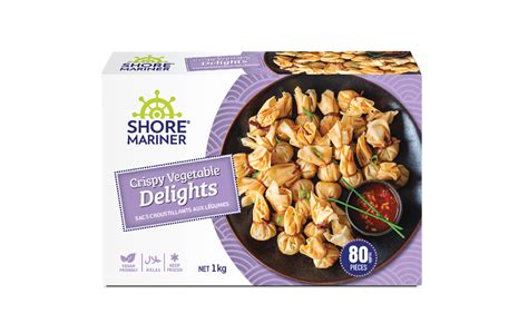 Shore Mariner Crispy Delight Veg 125g 1kg Total Foods