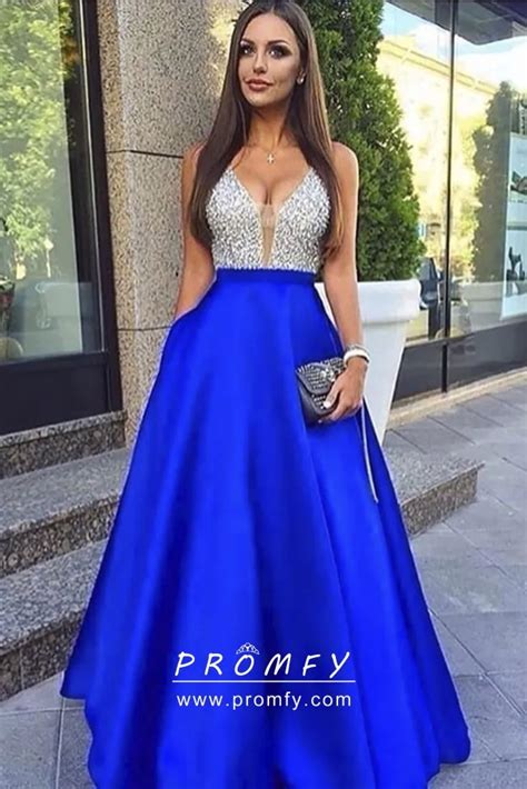 Royal Blue And Silver Wedding Dresses Dresses Images 2022