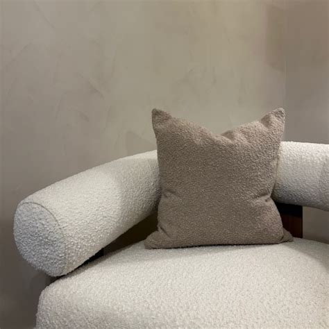 Taupe Textured Cushion Interior Thirteen