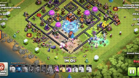 Clash Of Clan Th10 Loot Farming YouTube