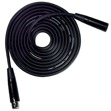 Xlr Cable 25 Feet Premium Xlr Male To Xlr Female Microphone Cable