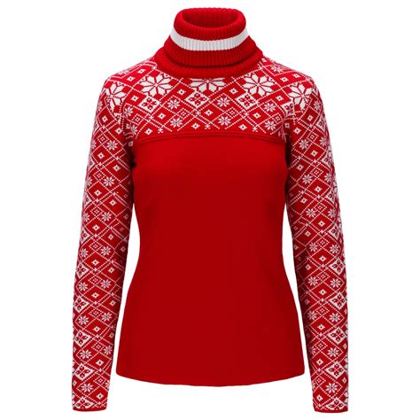 Dale Of Norway Mount Red Feminine Sweater Wollen Trui Dames Gratis