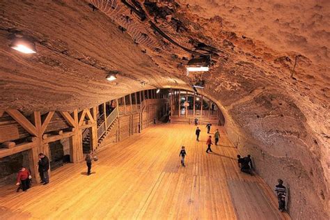 The Salt Mine In Bochnia Artistic Salt Mine In Poland