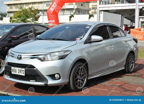 Toyota Vios At G Fest Car Show In Quezon City Philippines Editorial