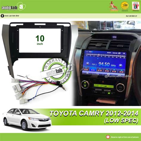 Android Player Casing 10 Toyota Camry 2012 2014 Low Spec With Socket