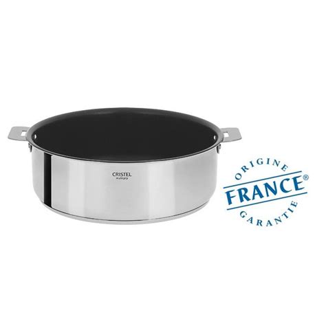 Sauteuse Inox Anti Adh Rent Exceliss Casteline Amovible Cm Cristel