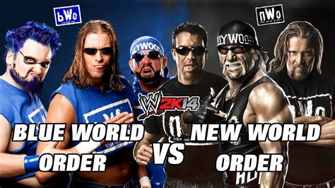 WWE 2K14 Blue World Order BWO Vs New World Order NWO YouTube