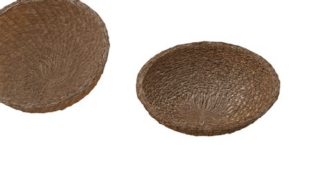 3D Wicker Bucket Baskets TurboSquid 2206858