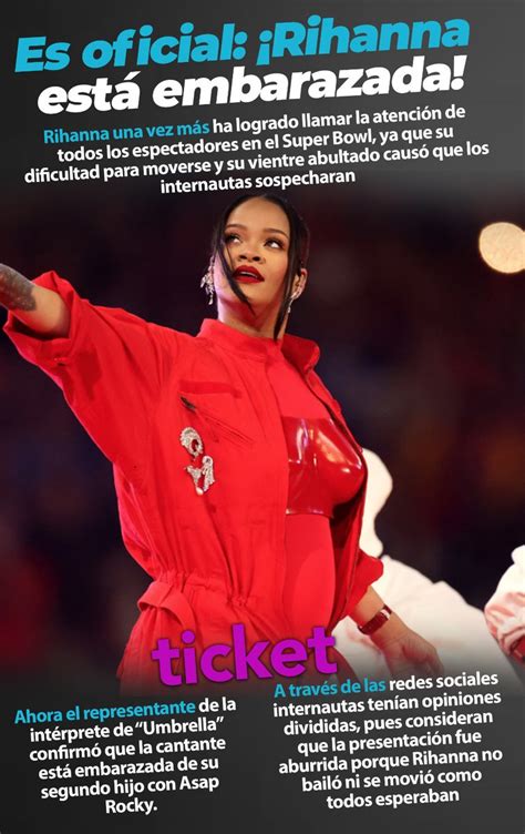 ticketcriterio on Twitter Es oficial Rihanna está embarazada