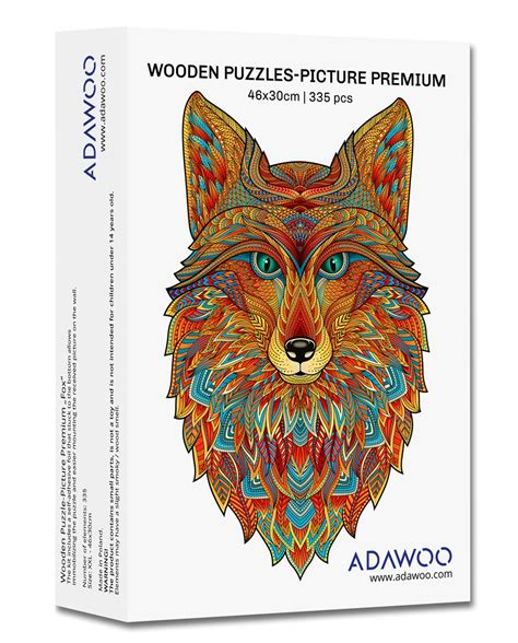 Fuchs Holzpuzzle Geschenkepirat