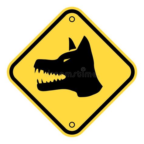 Angry Dog Stock Vector Illustration Of Beware Evil 141887502