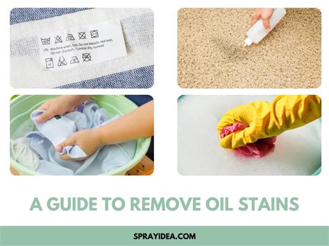 How To Get Oil Stains Out Of Clothes Sprayidea