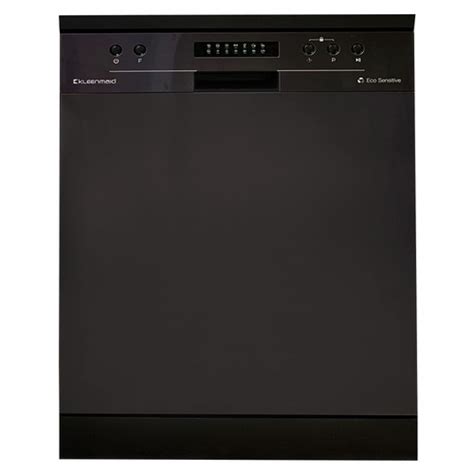 Kleenmaid Black Freestanding Dishwasher The Build By Temple And Webster