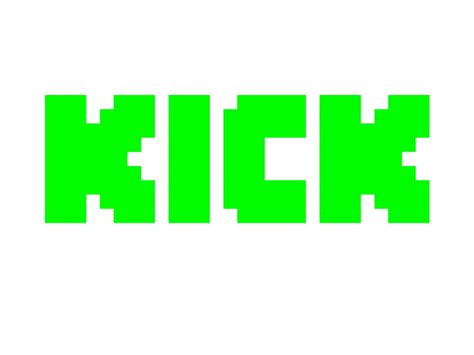 Kick Game Livestream Logo PNG vector in SVG, PDF, AI, CDR format