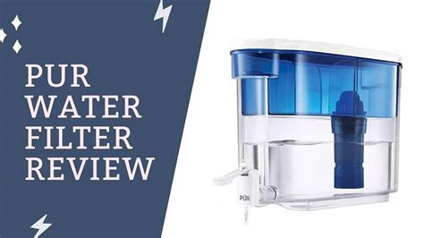 PUR 18 Cup Water Filter Pitcher Review