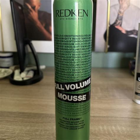 Redken Full Volume Mousse Few Uses Out Of Bottle Depop