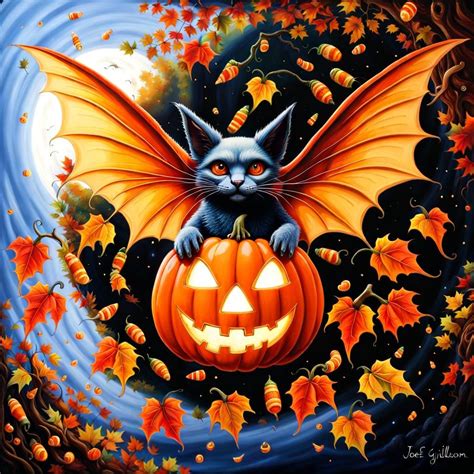 Halloween Batcat Ai Generated Artwork Nightcafe Creator