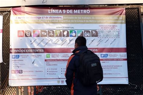 Buscan Alternativas Ante Cierre Parcial En Línea 9 Del Metro